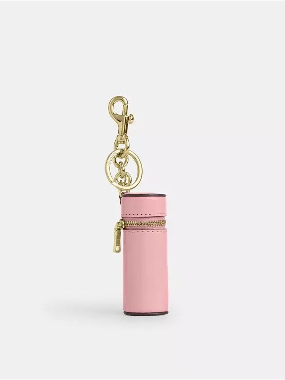 Coach Lipstick Case Bag Charm Soft Pink NWT
